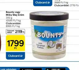 Tesco Bounty vagy Milky Way krém ajánlat