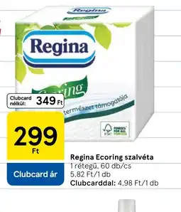 Tesco Regina Ecoring szalvéta ajánlat