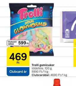 Tesco Trolli gumicukor ajánlat