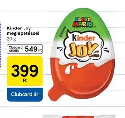 Tesco Kinder Joy ajánlat