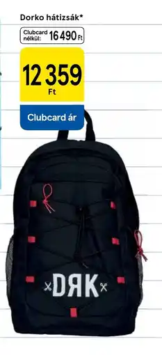 Tesco Doriko hátizsák ajánlat