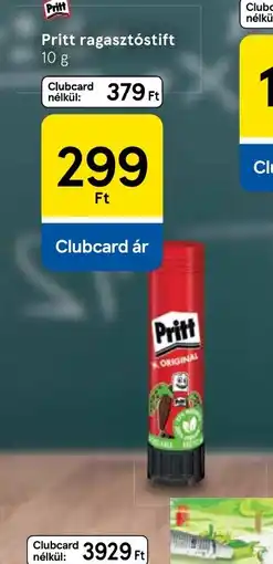 Tesco Pritt ragasztstift ajánlat