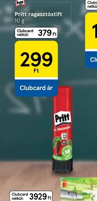 Tesco Pritt ragasztstift ajánlat