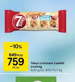 Tesco 7 Days Croissant ajánlat