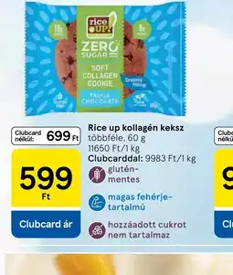 Tesco Rice Up kollagén keksz ajánlat