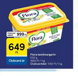 Tesco Flora kenőmargarin ajánlat