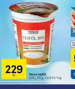 Tesco Tesco tejföl ajánlat
