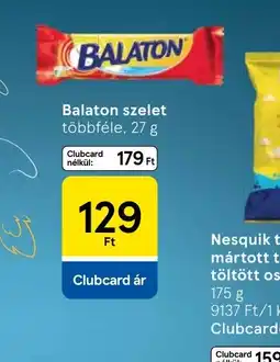 Tesco Balaton szelet ajánlat