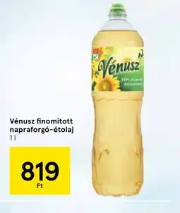 Tesco Vénusz finomított napraforg-étolaj ajánlat