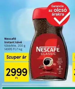 Tesco Nescafé Instant kávé ajánlat