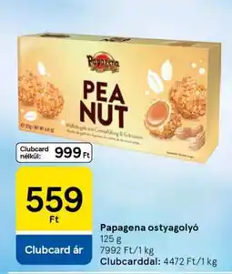 Tesco Papagena ostyagolyó ajánlat