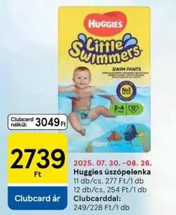 Tesco Huggies Little Swimmers ajánlat