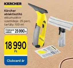 Tesco Kärcher ablak­tisztító ajánlat