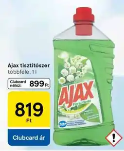 Tesco Ajax tisztítószer ajánlat