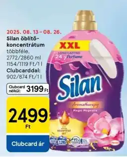 Tesco Silan öblítő-koncentrátum ajánlat