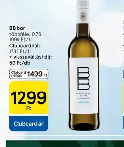 Tesco BB bor ajánlat