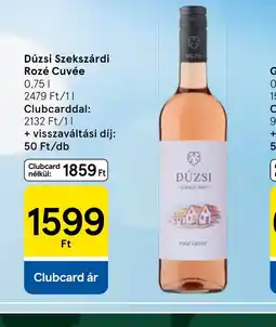 Tesco Dűzsi Szekszárdi Rozé Cuvée ajánlat