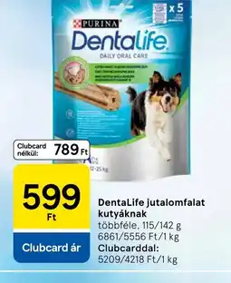 Tesco DentaLife jutalomfalat kutyáknak ajánlat