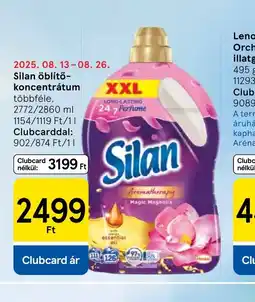Tesco Silan öbl Clubcard ártő-koncentrátum ajánlat