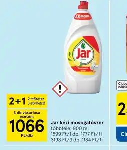 Tesco Jar kézi mosogatszer ajánlat