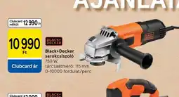 Tesco Black+Decker sarokcsiszol ajánlat