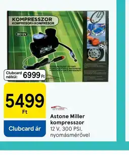 Tesco Astone Miller kompresszor ajánlat