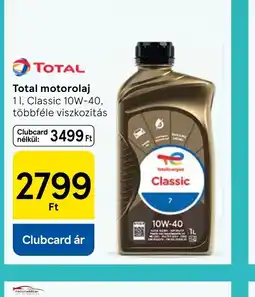 Tesco Total motorolaj ajánlat