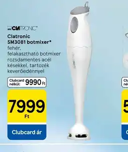 Tesco Clatronic SM3081 botmixer ajánlat