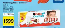 Tesco Kinder nagytáblás csokoládé ajánlat