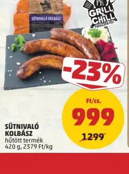 PENNY Sütnival Kolbász ajánlat