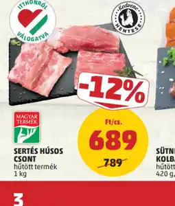 PENNY Sertés húsos csont ajánlat