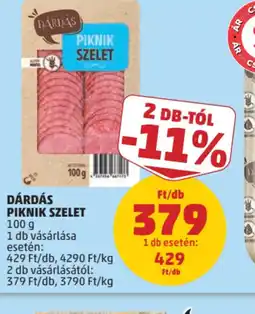 PENNY Dárdás Piknik Szelet ajánlat