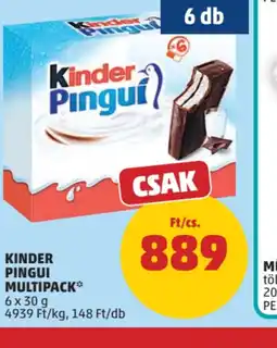 PENNY Kinder Pingui Multipack ajánlat