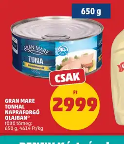 PENNY Gran Mare Tonhal ajánlat