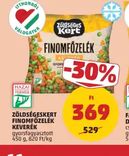 PENNY Zöldségeskert Finomfőzelék Keverék ajánlat