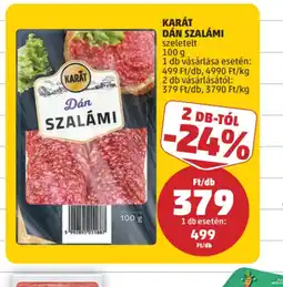 PENNY Karát Dán Szalámi ajánlat