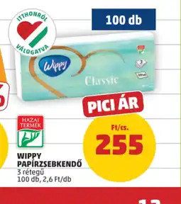 PENNY Wippy Papírzsebkendő ajánlat