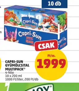 PENNY Capri-Sun Gyümölcsital Multipack ajánlat