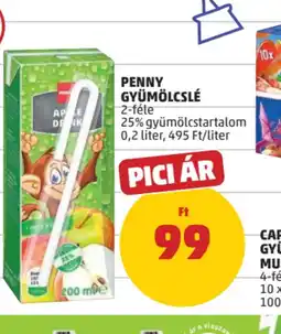 PENNY Penny Gyümölcslé ajánlat