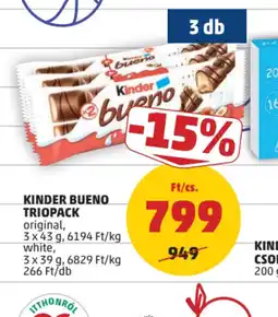 PENNY Kinder Bueno Triopack ajánlat