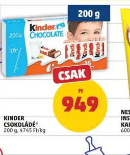PENNY Kinder Csokoládé ajánlat