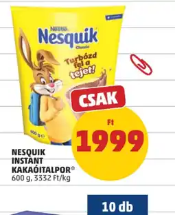 PENNY Nesquik Instant kakaitalpor ajánlat