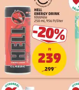 PENNY Hell Energy Drink ajánlat