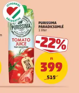 PENNY Purissima Paradicsomlé ajánlat