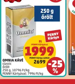 PENNY Omnia Kávé ajánlat