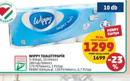PENNY Wippy Toalettpapír ajánlat