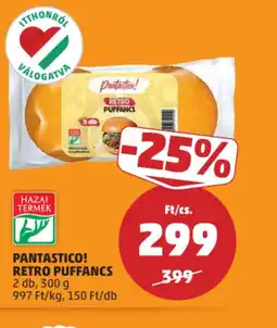 PENNY Pantastico! Retro Puffancs ajánlat