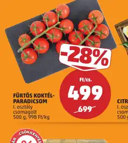PENNY Fürtös koktélparadicsom ajánlat