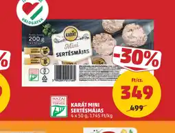 PENNY Karát Mini Sertésmájas ajánlat