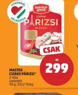 PENNY Master Good Csirke Párizsi ajánlat
